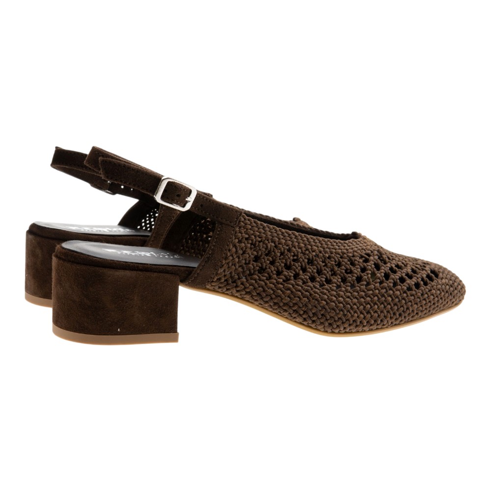 Zapatos crochet destalonado tacón bajo Reqins | Elegantes y cómodos foto 4