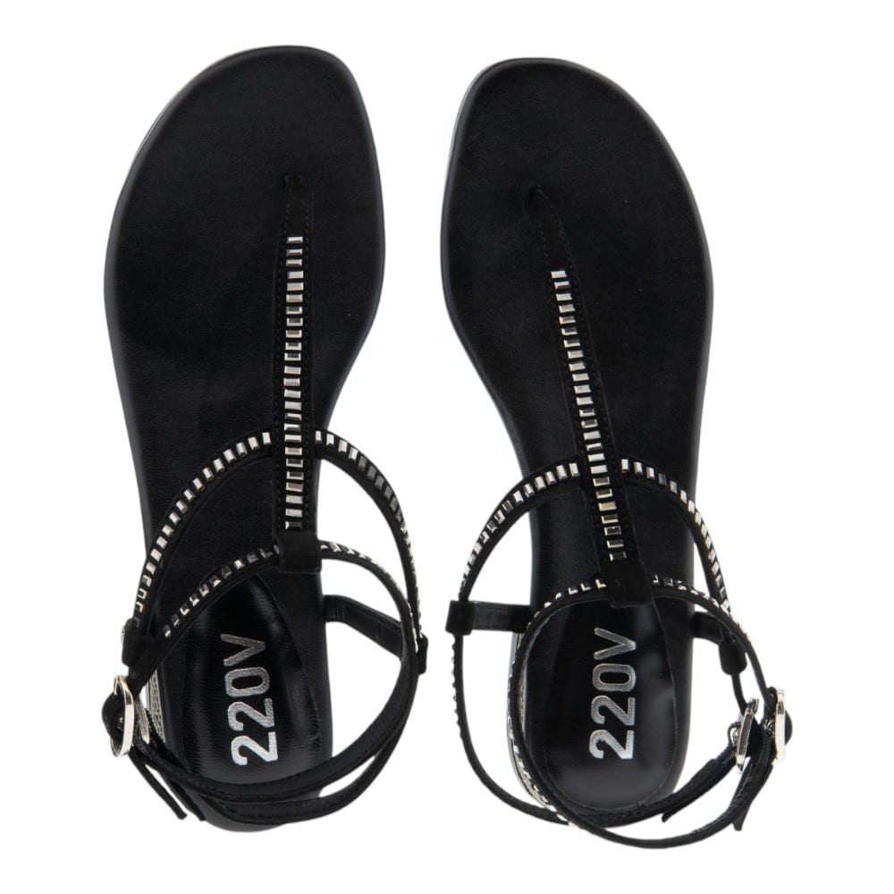 Sandalias Dedo Romanas Mujer 220V | Elegancia y Sujeción | Carrile foto 2