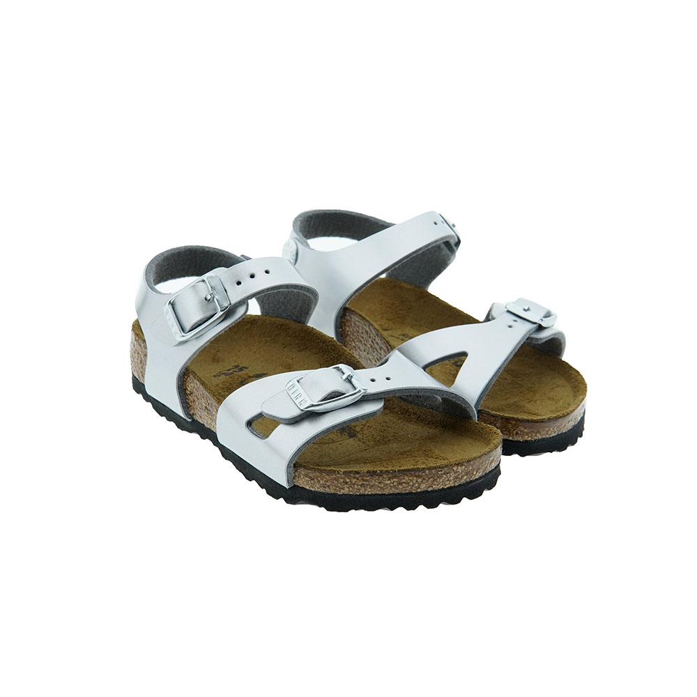 Sandalia bio niña metalizadas Birkenstock Rio