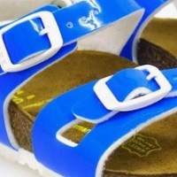 Sandalia bio niña metalizadas Birkenstock Rio foto 7