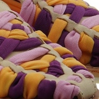 Sandalias cerradas mujer Mapache colores artesanas foto 7