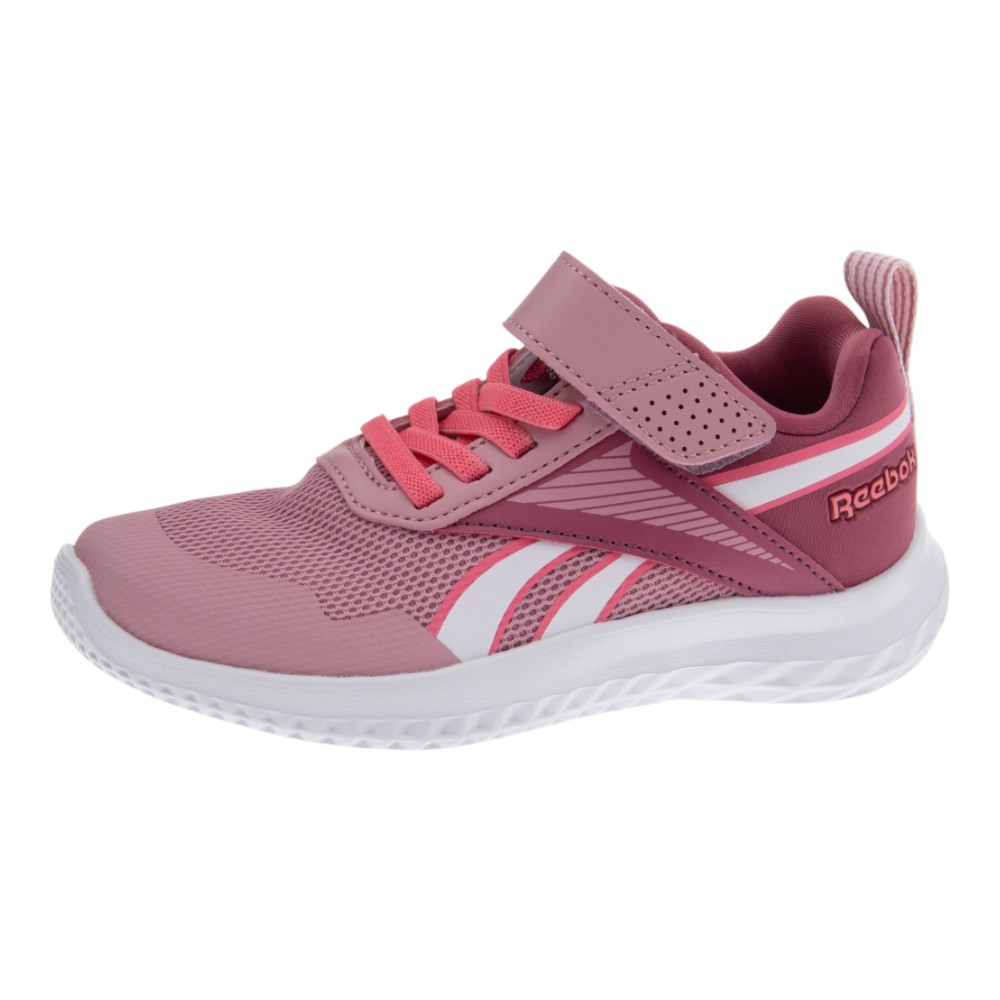 Zapatillas deportivas velcro rosas Reebok – Comodidad y estilo foto 3