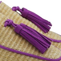 Mocasín de Rafia con Borlas Carrilé para Mujer | Elegancia y Confort foto 5