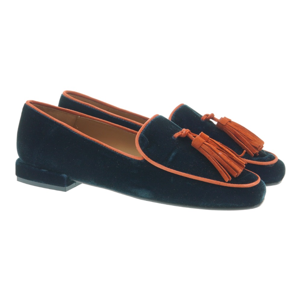 Mocasines mujer terciopelo vestir C Women S-3822