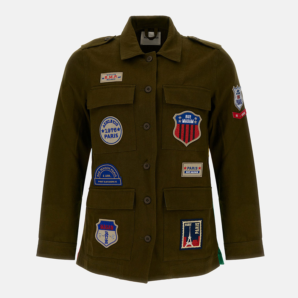 Chaqueta safari algodón mujer Rue Madam