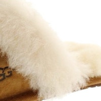 Zapatillas casa destalonadas mujer pelo Ugg Scuffette foto 5