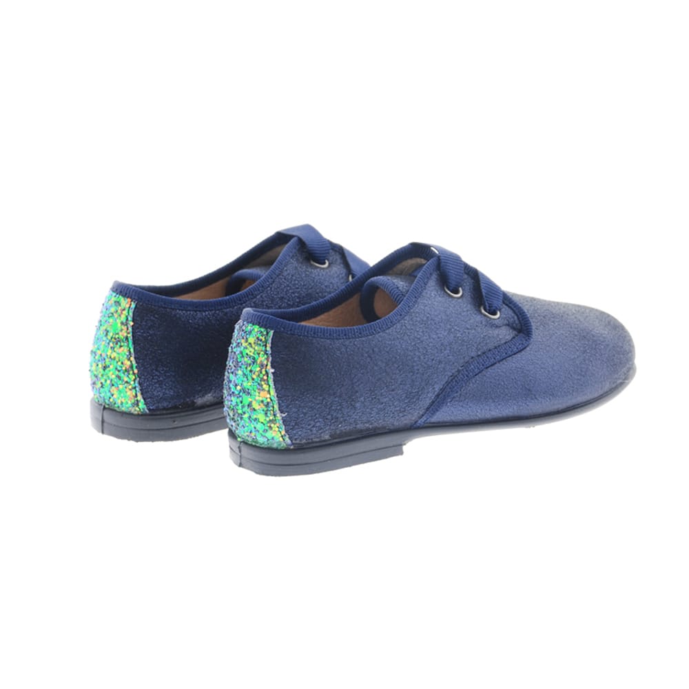 Bluchers niña metalizados Unisa Serto foto 4