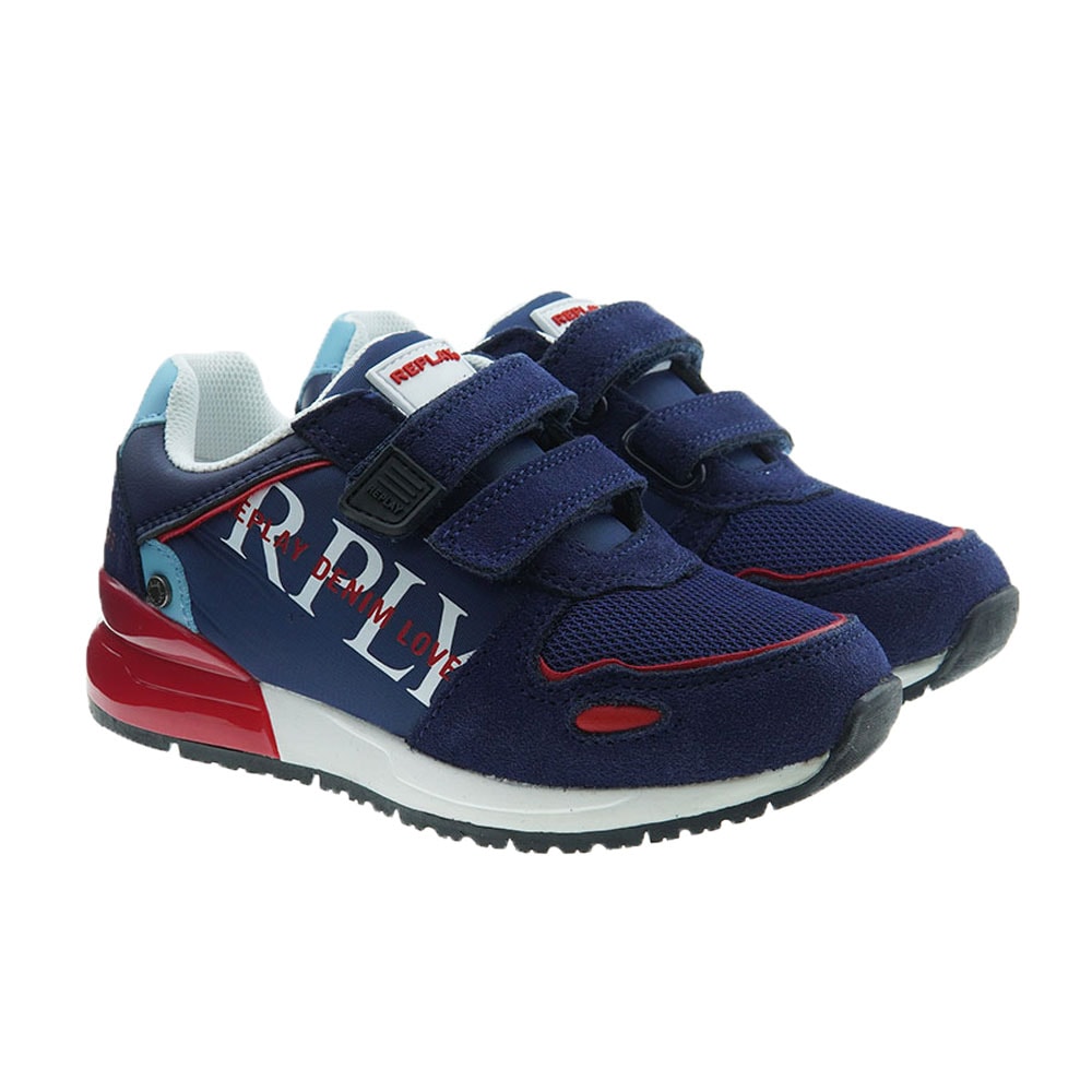 Zapatillas casual niño velcros Replay Shoot Jr