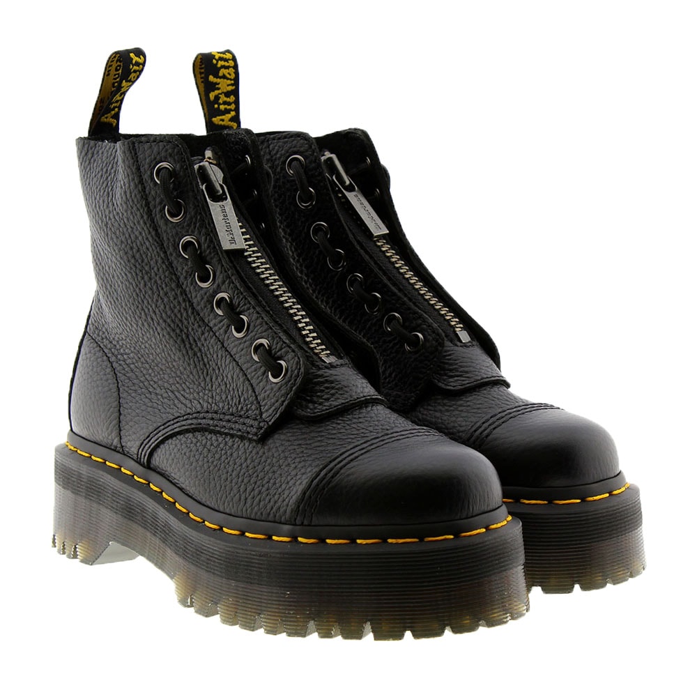 botas martens con cremallera