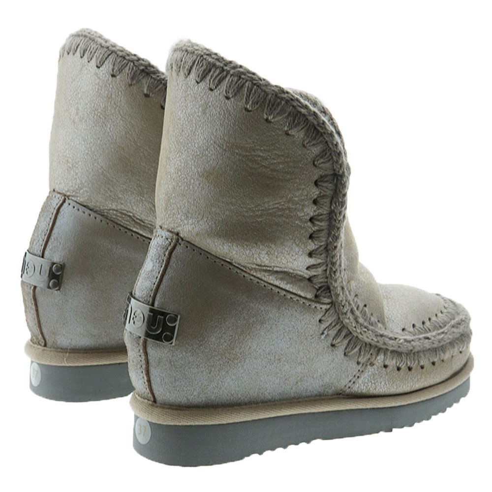 Botas australianas cuña piel oveja Mou Skimo Inner Wedge Short foto 4