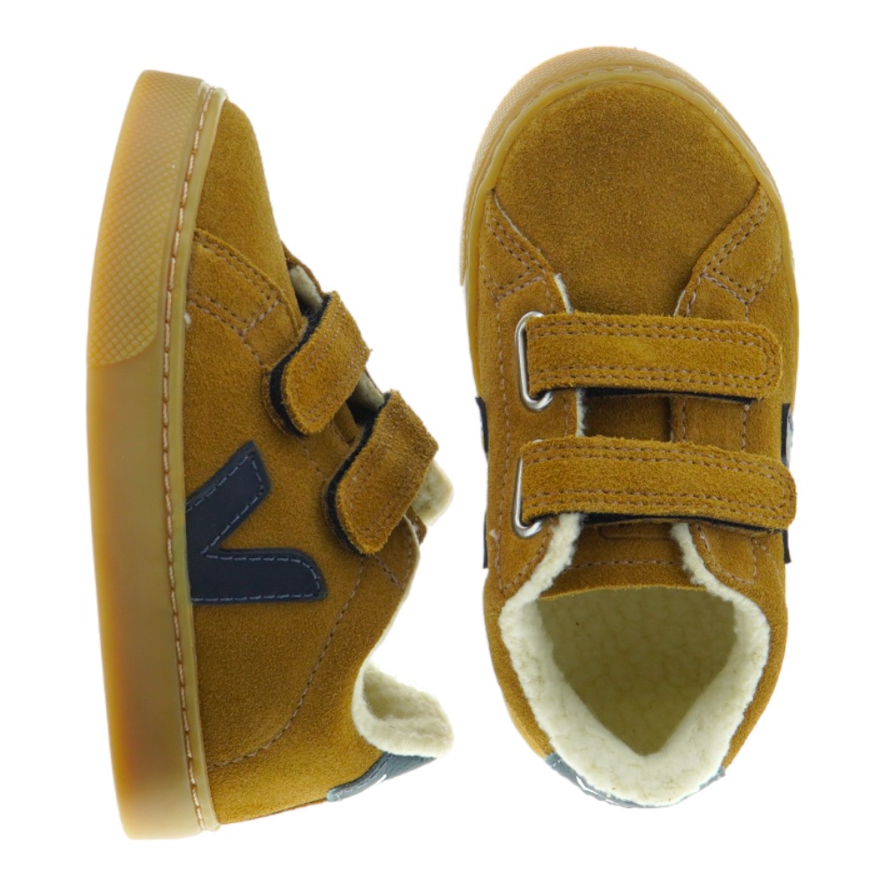 Zapatilla niño borreguillo velcros Veja Small Splar W foto 2