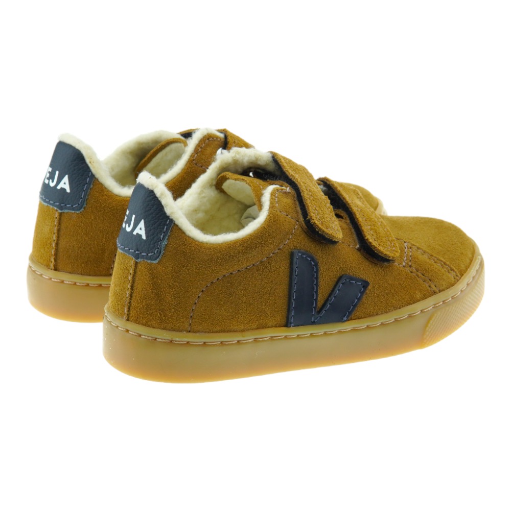 Zapatilla niño borreguillo velcros Veja Small Splar W foto 4