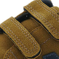 Zapatillas niño piel ante velcros Veja Small Splar W foto 6