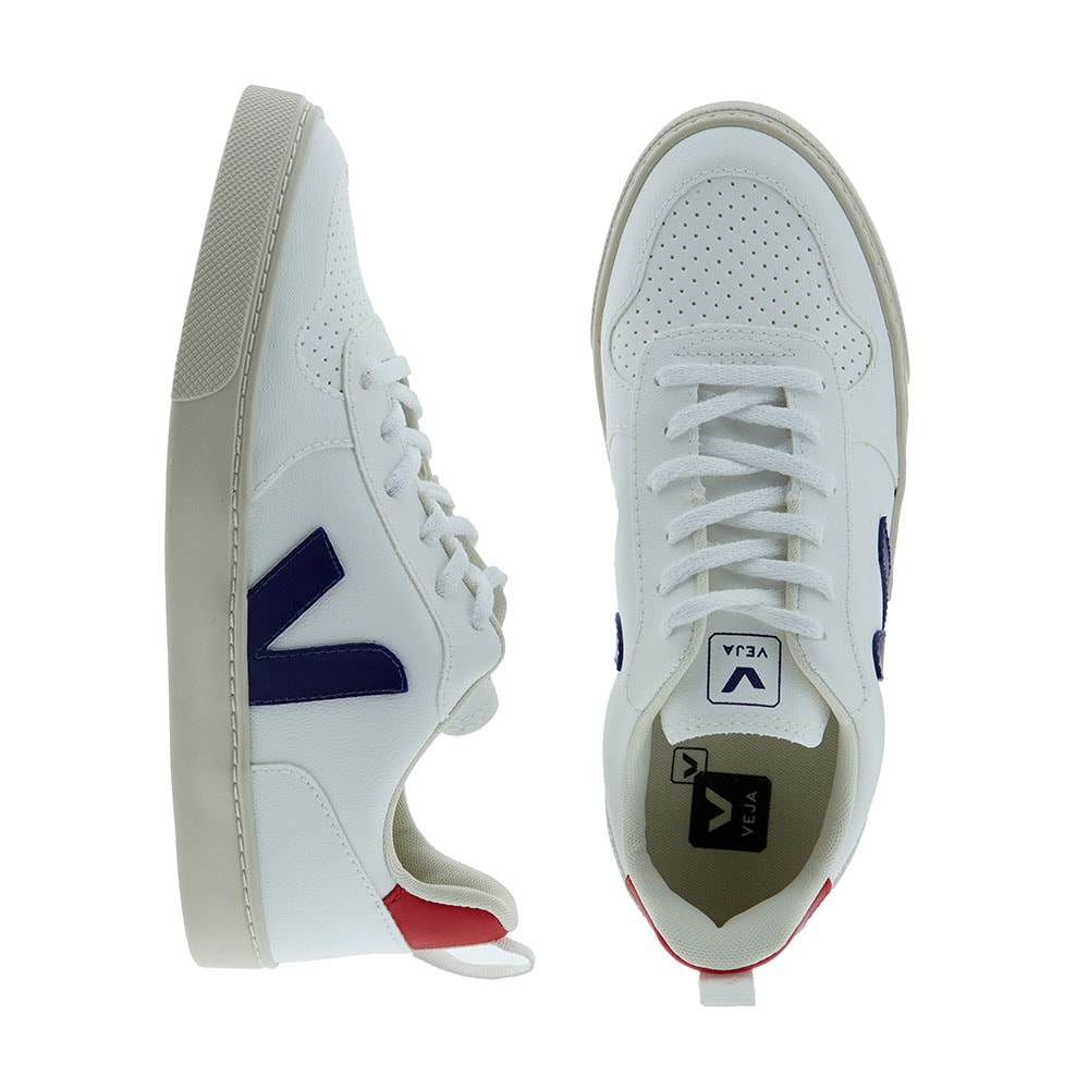 Zapatillas deportivas piel Veja Small V-10 foto 2