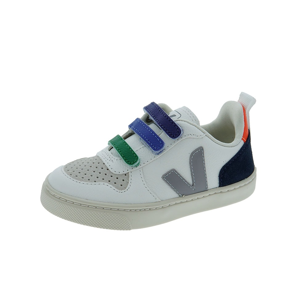 Deportivas casual niño tres velcros Veja Small V-10 V foto 3