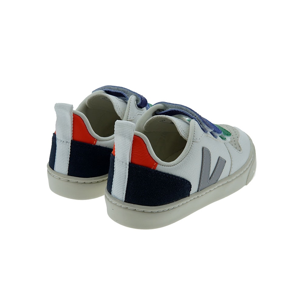 Deportivas casual niño tres velcros Veja Small V-10 V foto 4