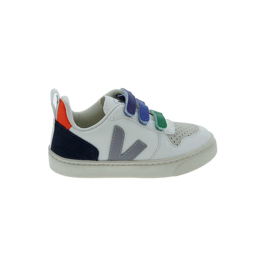 Deportivas casual niño tres velcros Veja Small V-10 V foto 5