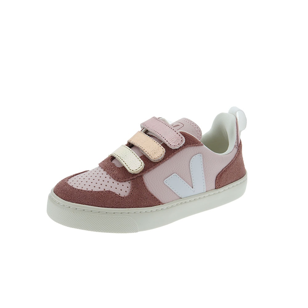Deportivas casual niño tres velcros Veja Small V-10 V foto 3