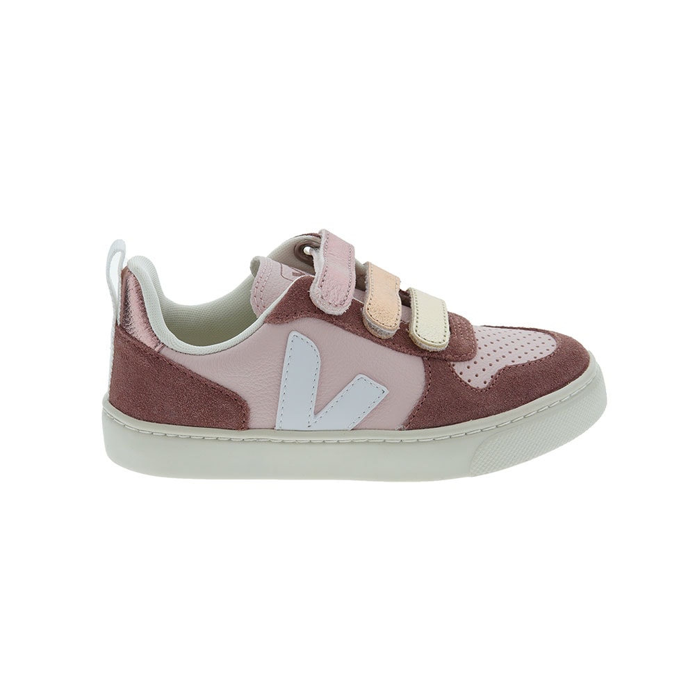Deportivas casual niño tres velcros Veja Small V-10 V foto 5