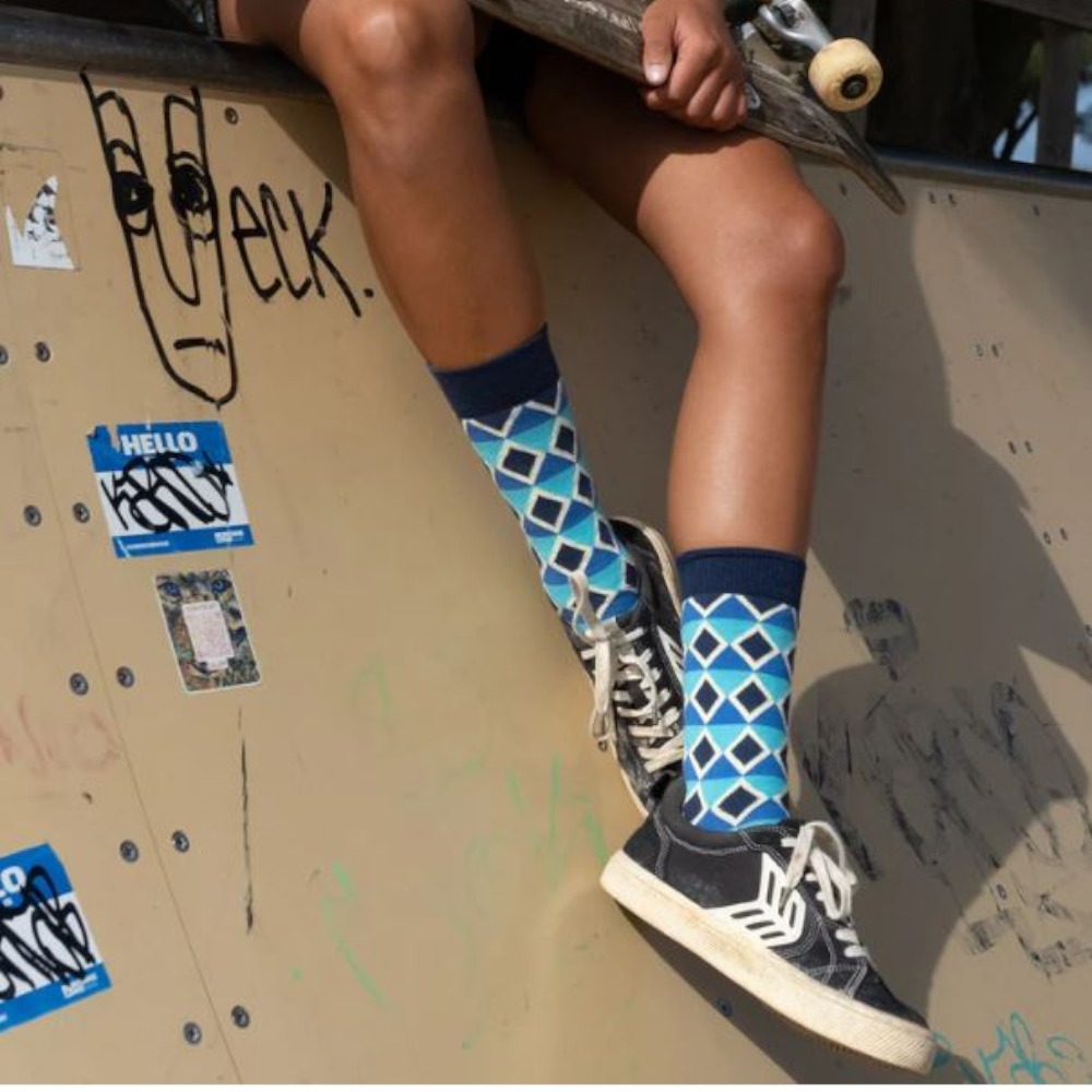 Calcetines estampado rombos  Whatever Sock Lozenges foto 2