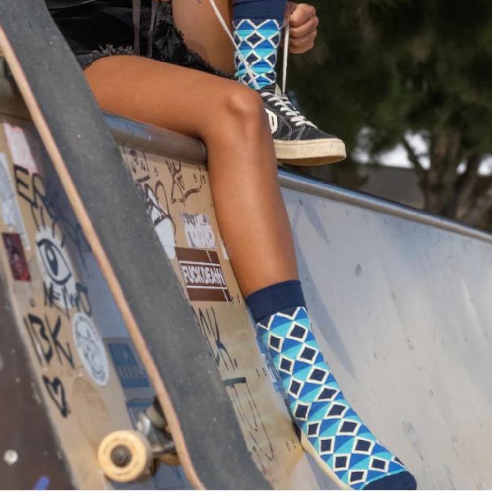 Calcetines estampado rombos  Whatever Sock Lozenges foto 3