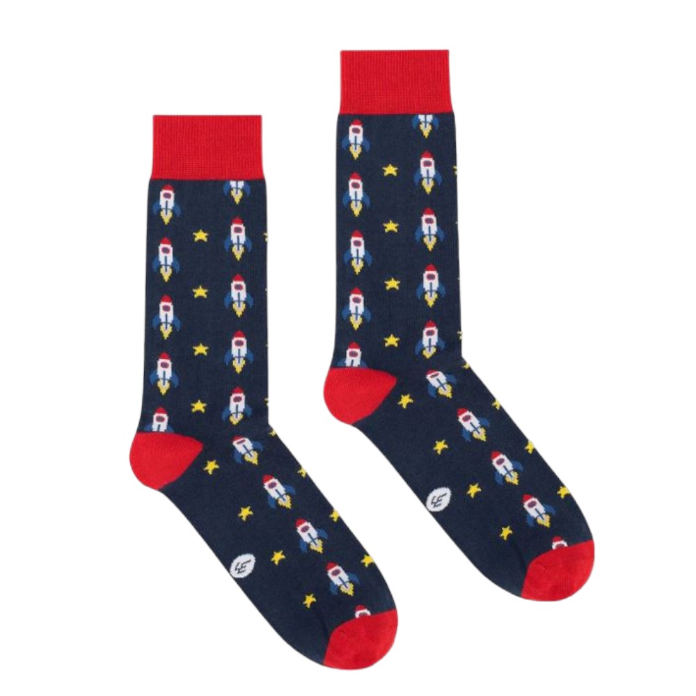 Calcetines estampado cohetes Whatever Sock Roquets