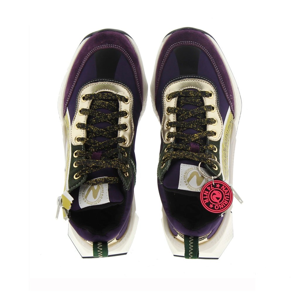 Bota sport cremallera mujer Naturino Spry Nigh Morado foto 2