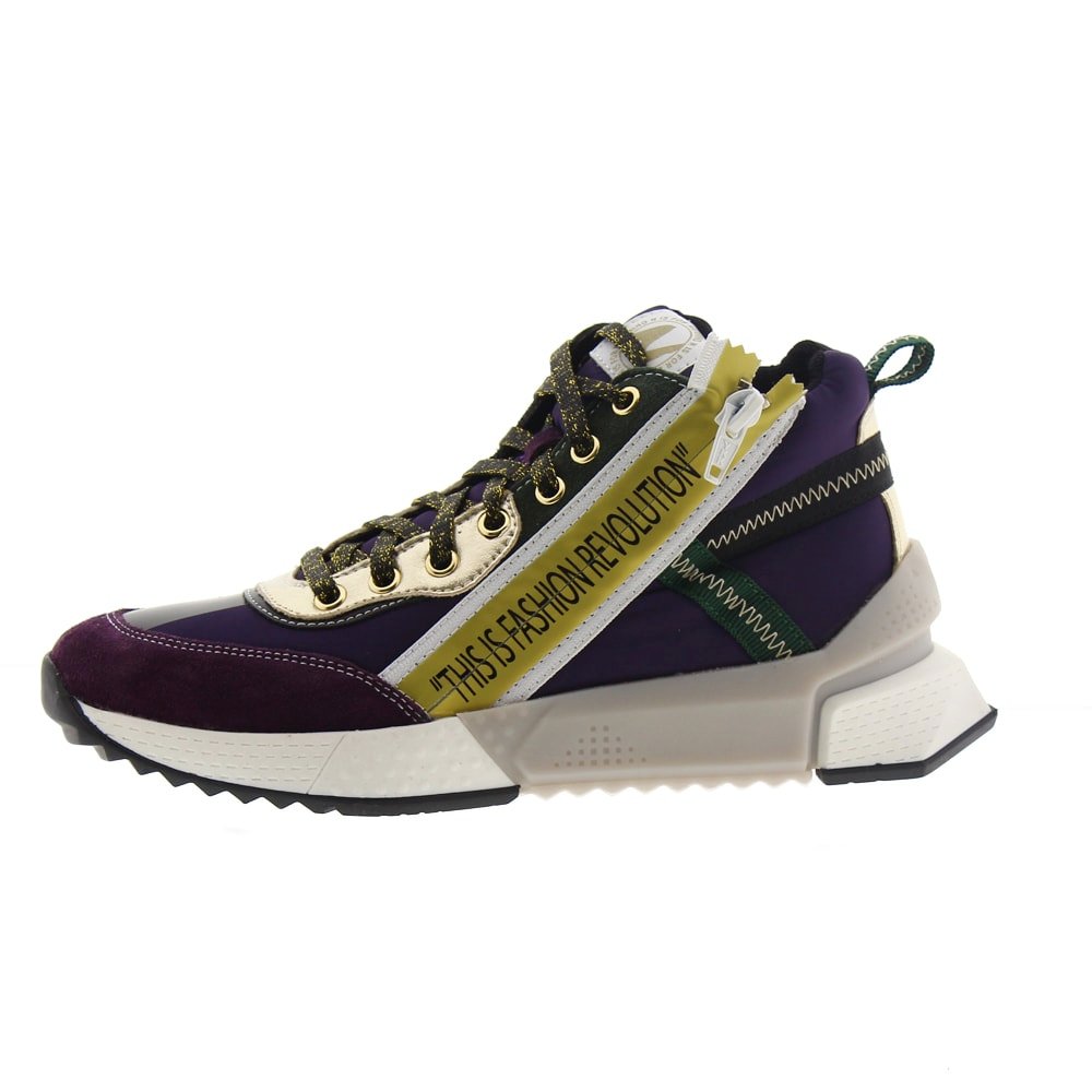 Bota sport cremallera mujer Naturino Spry Nigh Morado foto 3