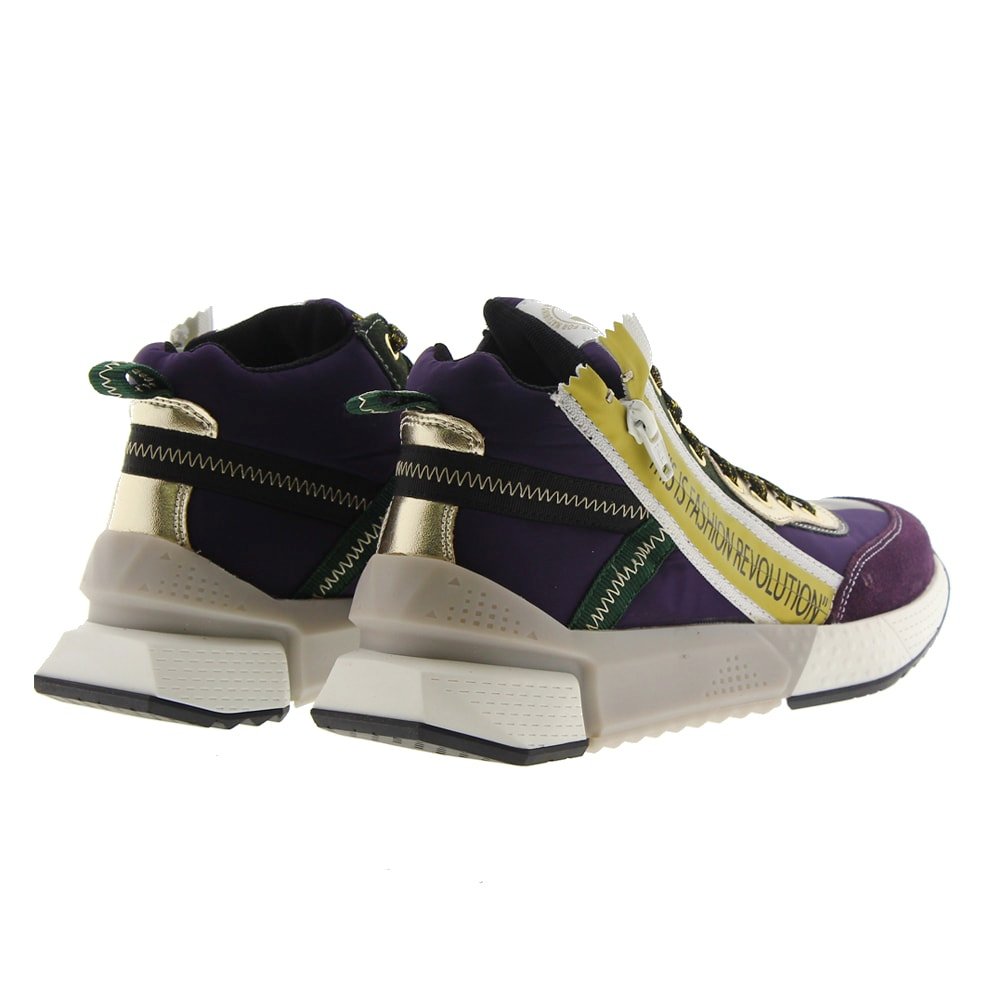 Bota sport cremallera mujer Naturino Spry Nigh Morado foto 4