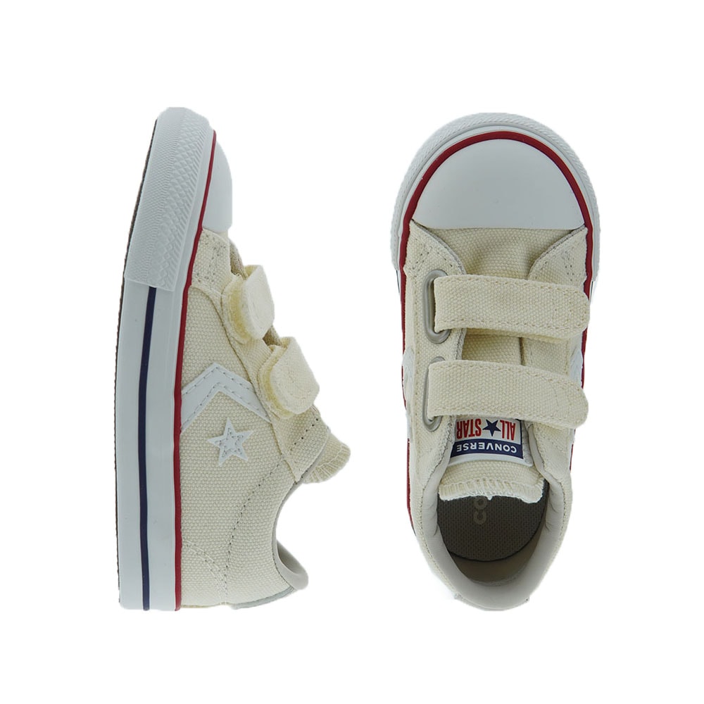 Zapatillas algodón velcro Converse Star Player foto 2