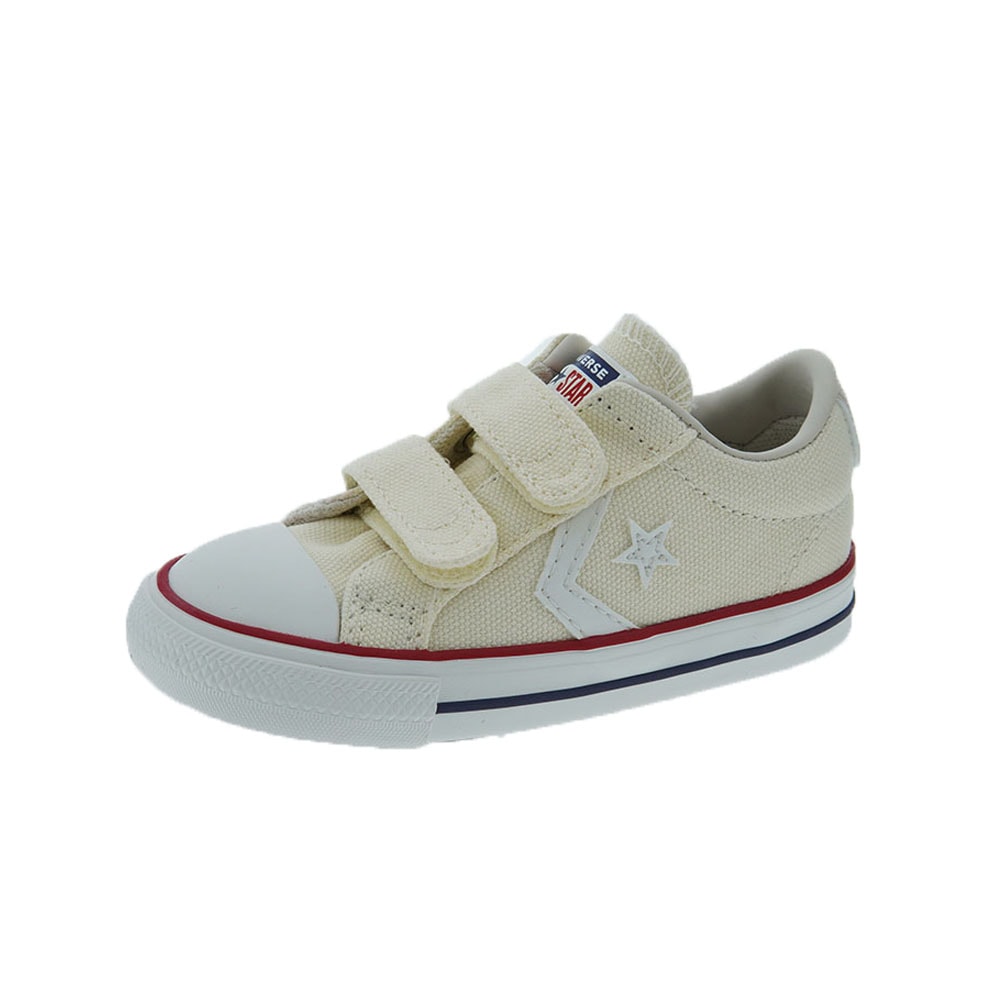 Zapatillas algodón velcro Converse Star Player foto 3