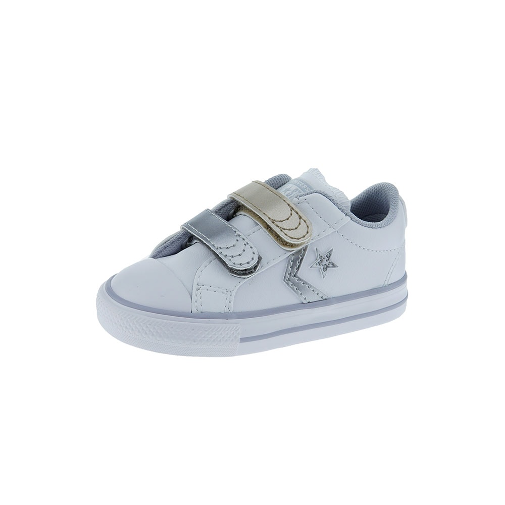 Zapatilla niña casual dos velcro Converse Star Player 2VP foto 3