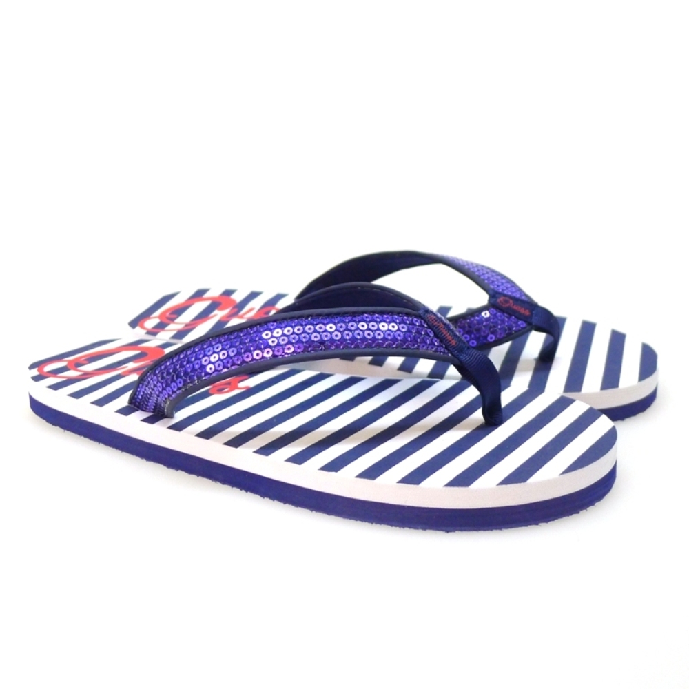 Chancla piscina lentejuelas Guess Starboard