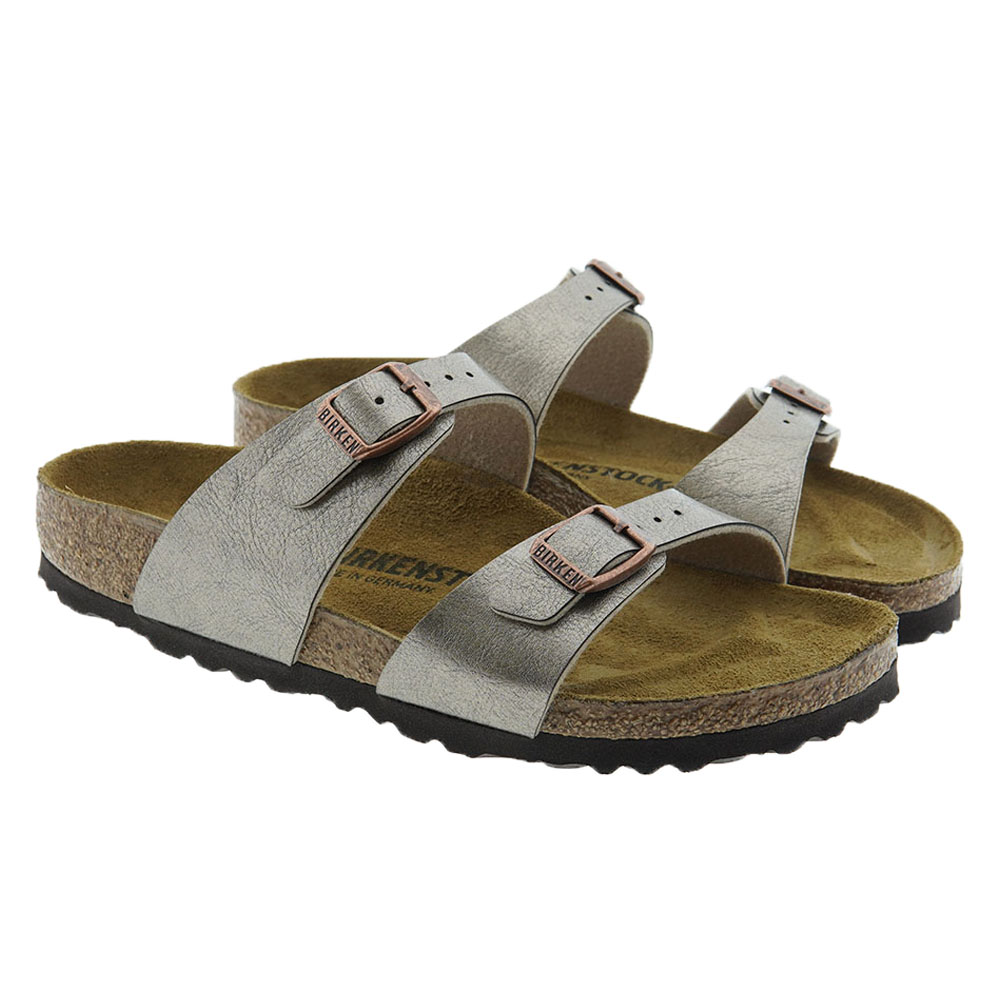 Sandalias bio doble hebilla nacarada Birkenstock Sydney BB