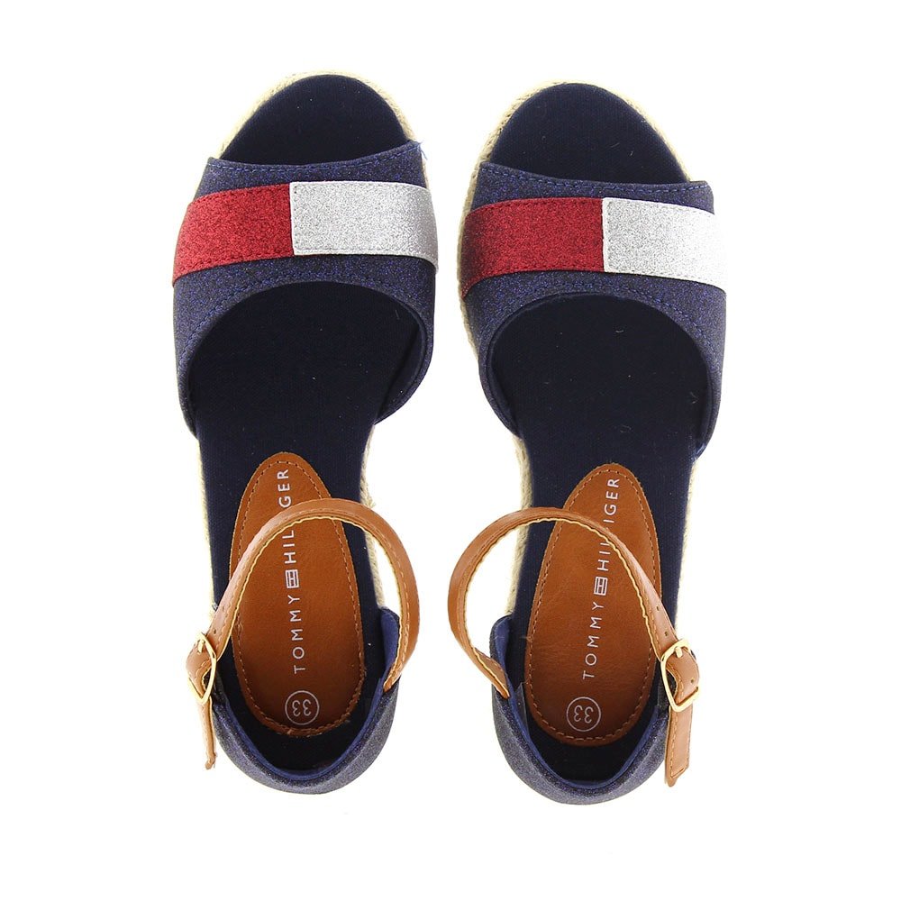 Alpargatas niña purpurina Tommy Hilfiger T3A2-30655 foto 2