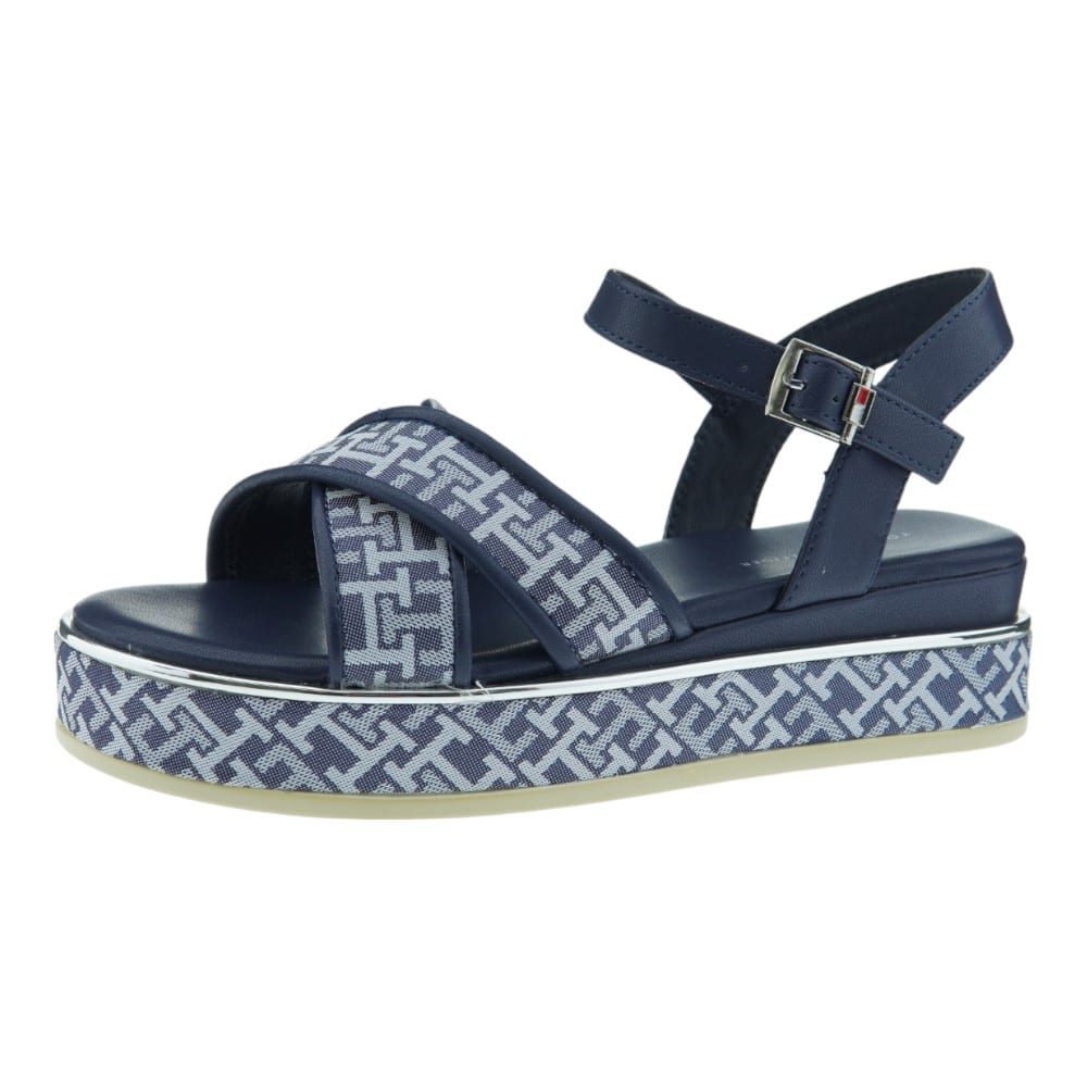 Sandalias Tommy Hilfiger Essential Navy para Niña y Joven | Carrile.es foto 3
