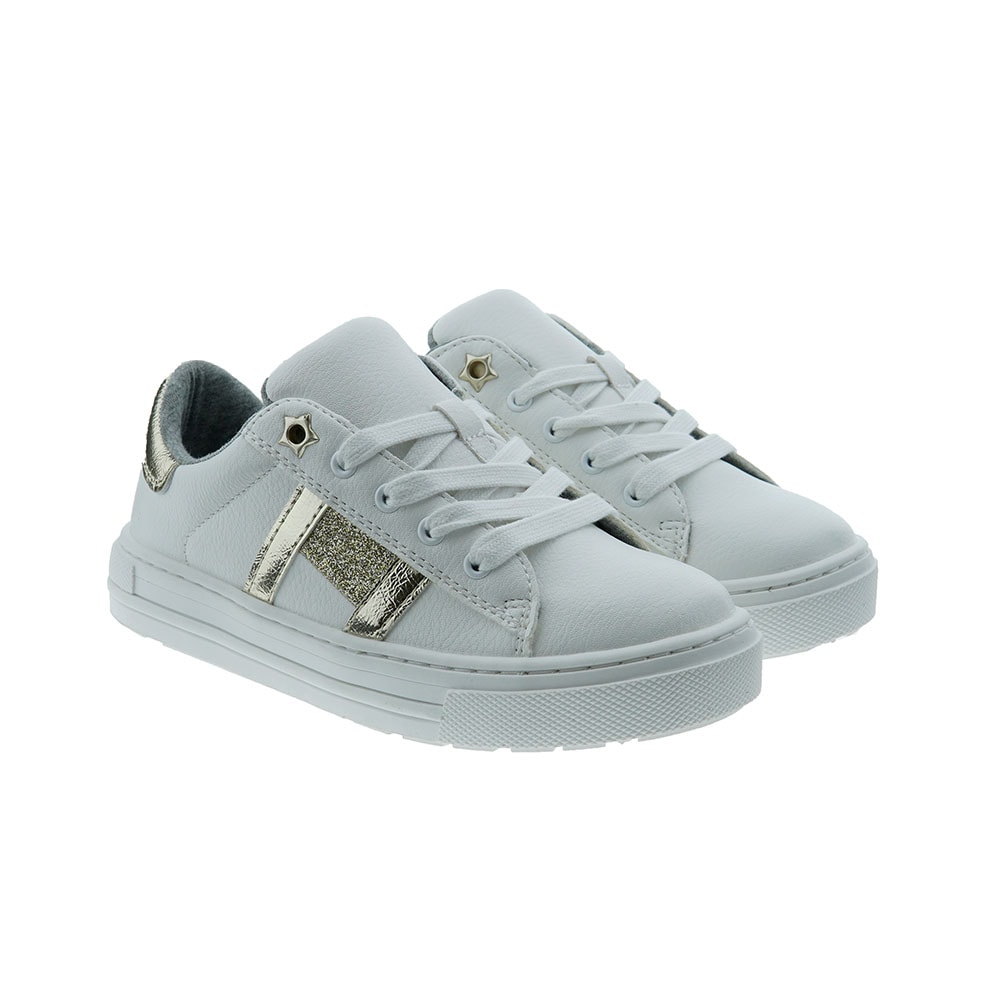 Sneakers niña cremallera adornos metalizados Tommy Hilfiger T3A4-31023