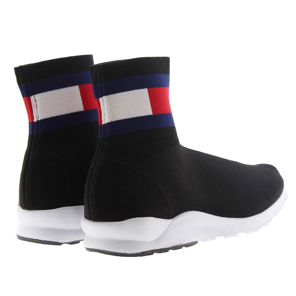 futuro Mismo pavo Botines calcetín elástico Tommy Hilfiger T3A5-30419