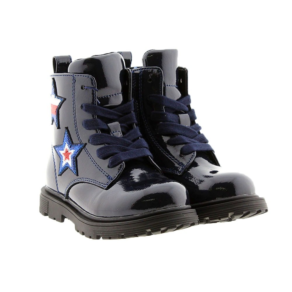 Botines charol lentejuelas Tommy Hilfiger T3A5-30836