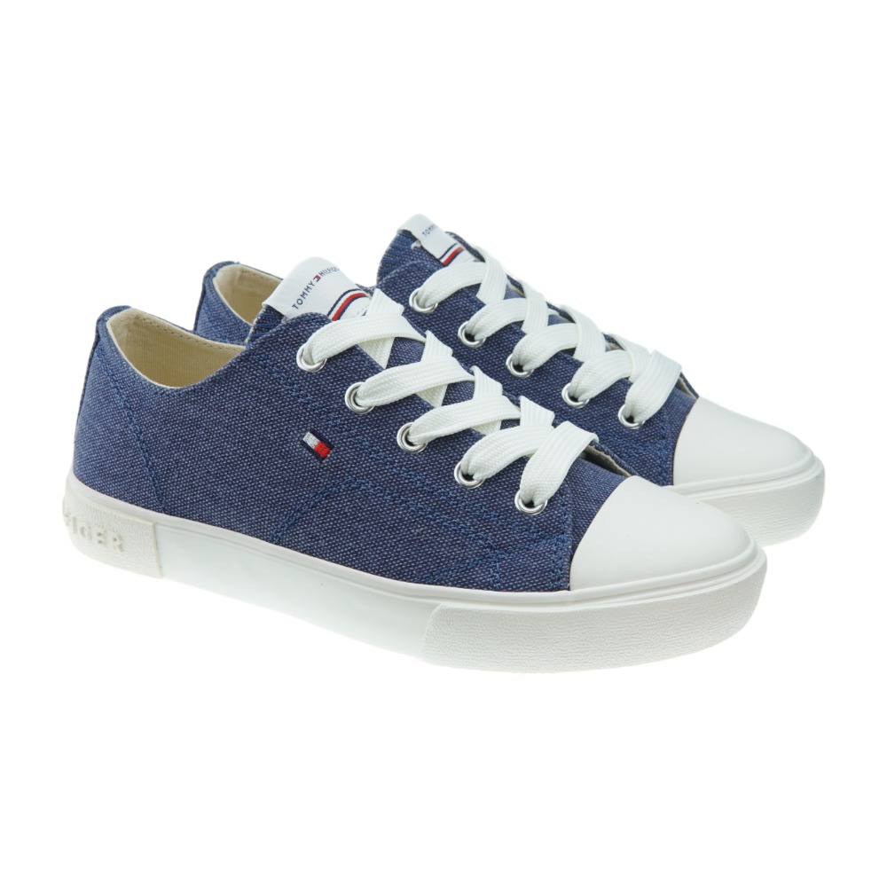 Zapatillas lona niño cordones Tommy Hilfiger T3X9-32827