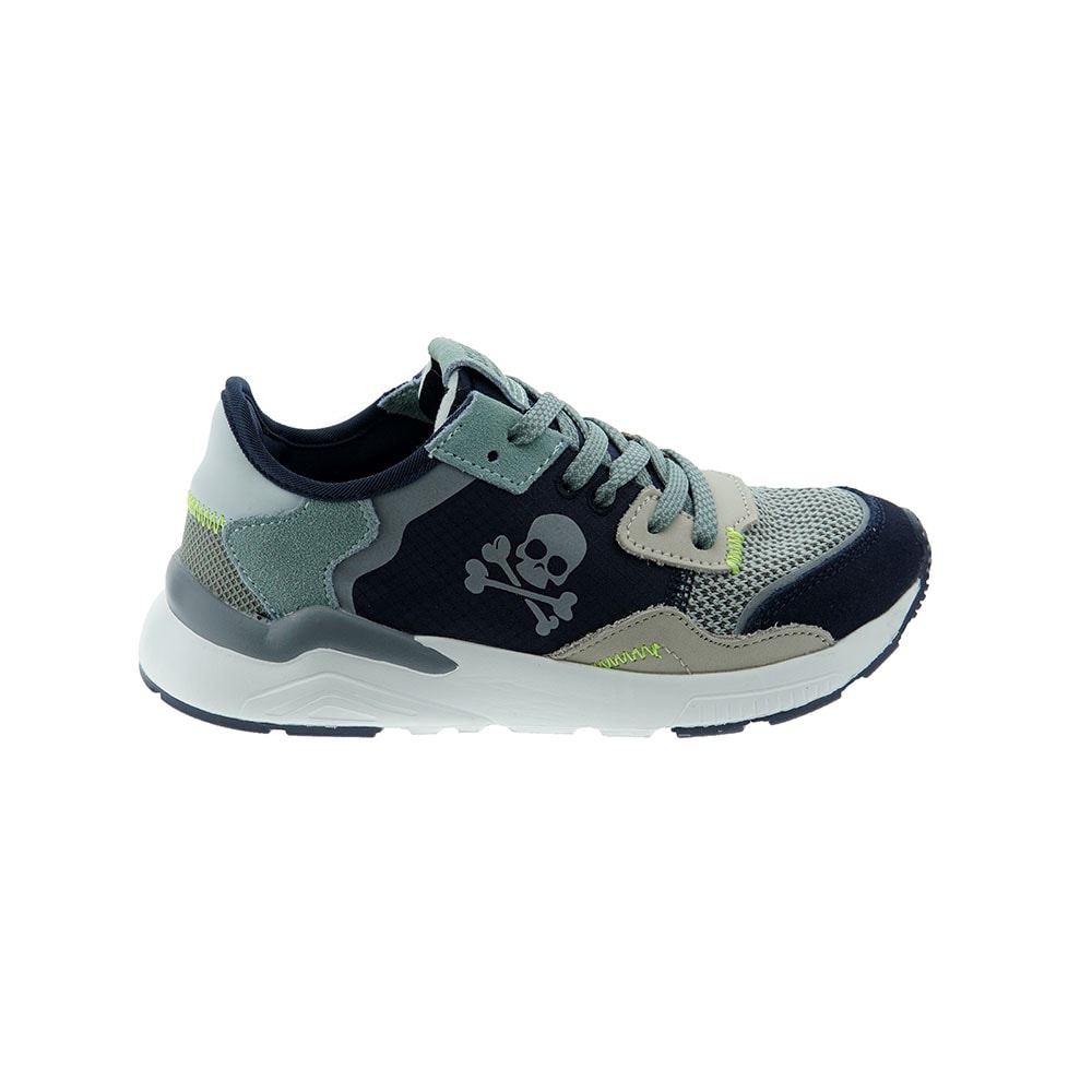 Sneakers niño calavera cordones Scalpers Urban Kids foto 5