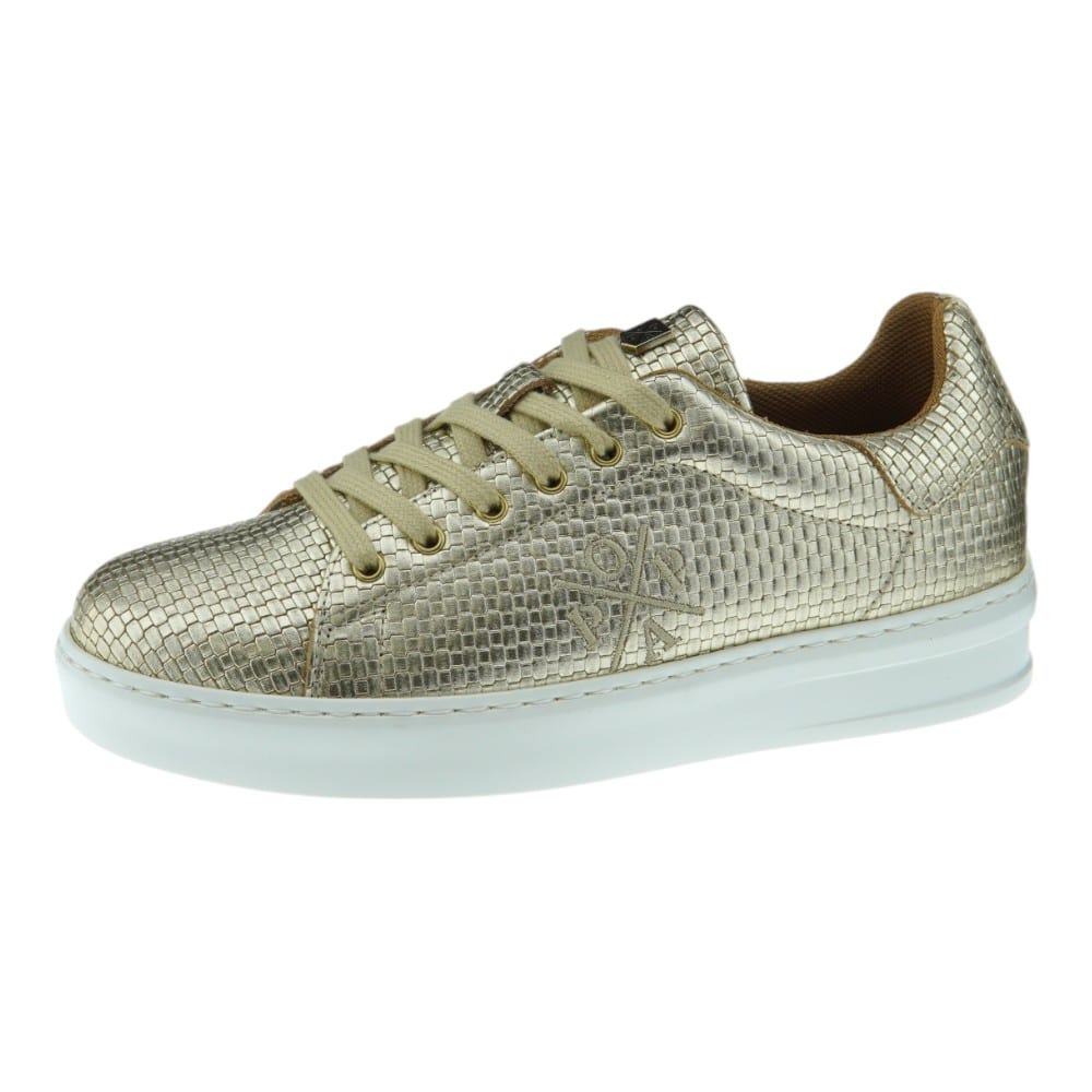 Sneakers mujer piel trenzada Popa Vicort foto 3