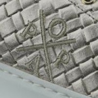 Sneakers mujer piel trenzada Popa Vicort foto 7