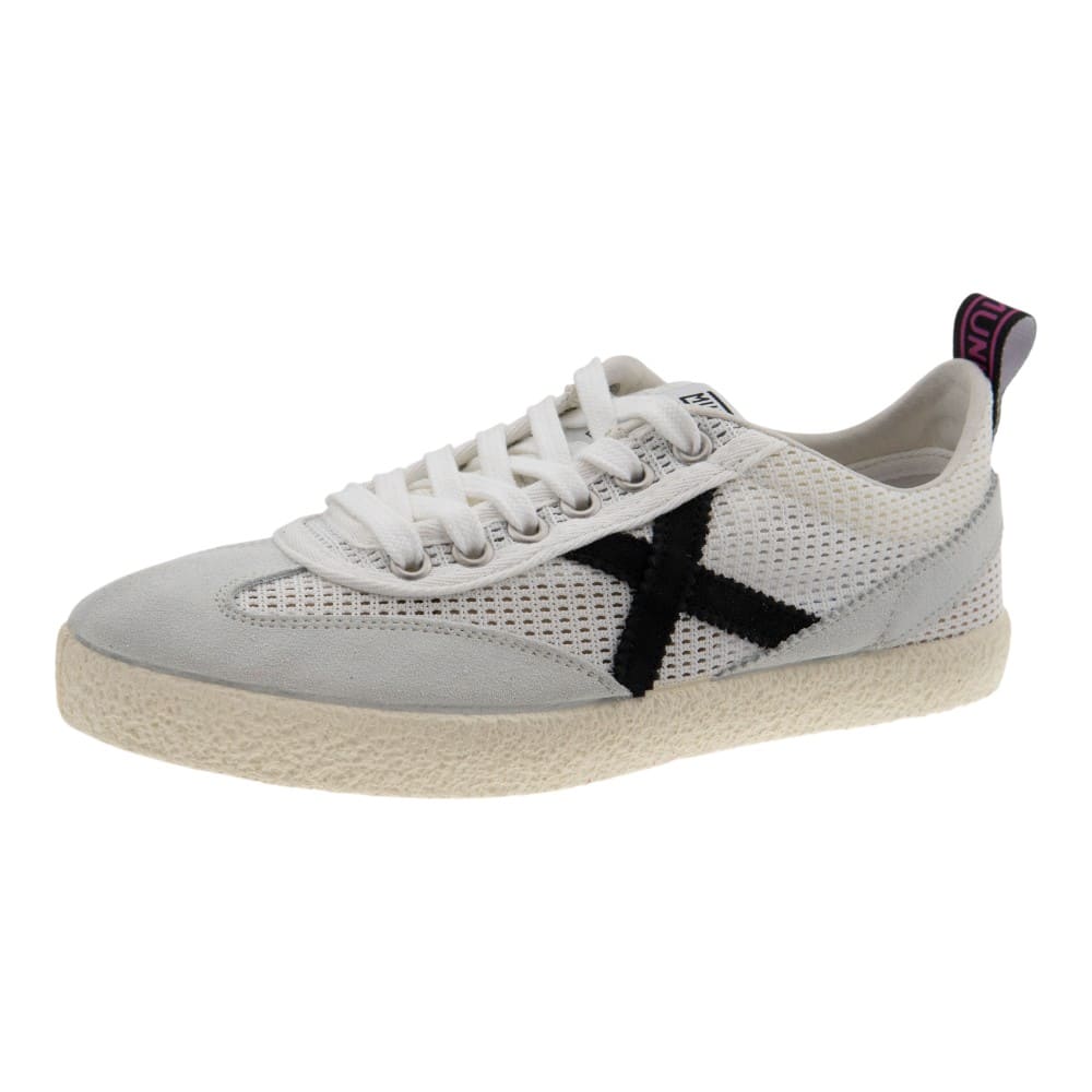 Munich Volata mujer | Zapatillas retro en malla y ante foto 3