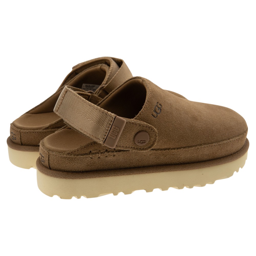 Zueco ante mujer plataforma tira talón Ugg | Cómodo y versátil foto 3