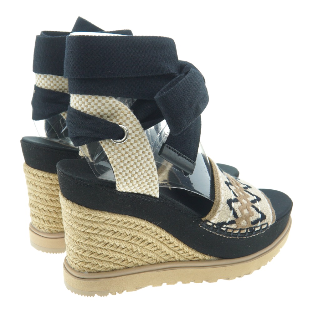 Alpargatas cuña alta esparto atadas Ugg W Abbot Wrap Drifwood foto 4