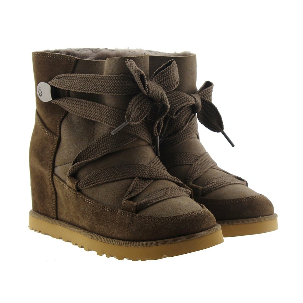 Para estrenar Precio 50% grandes ofertas 2017 Botas australianas cuña cordones Ugg W Femme Lace Up Para estrenar Precio 50% grandes ofertas 2017 Botas australianas cuña cordones Ugg W Femme Lace Up