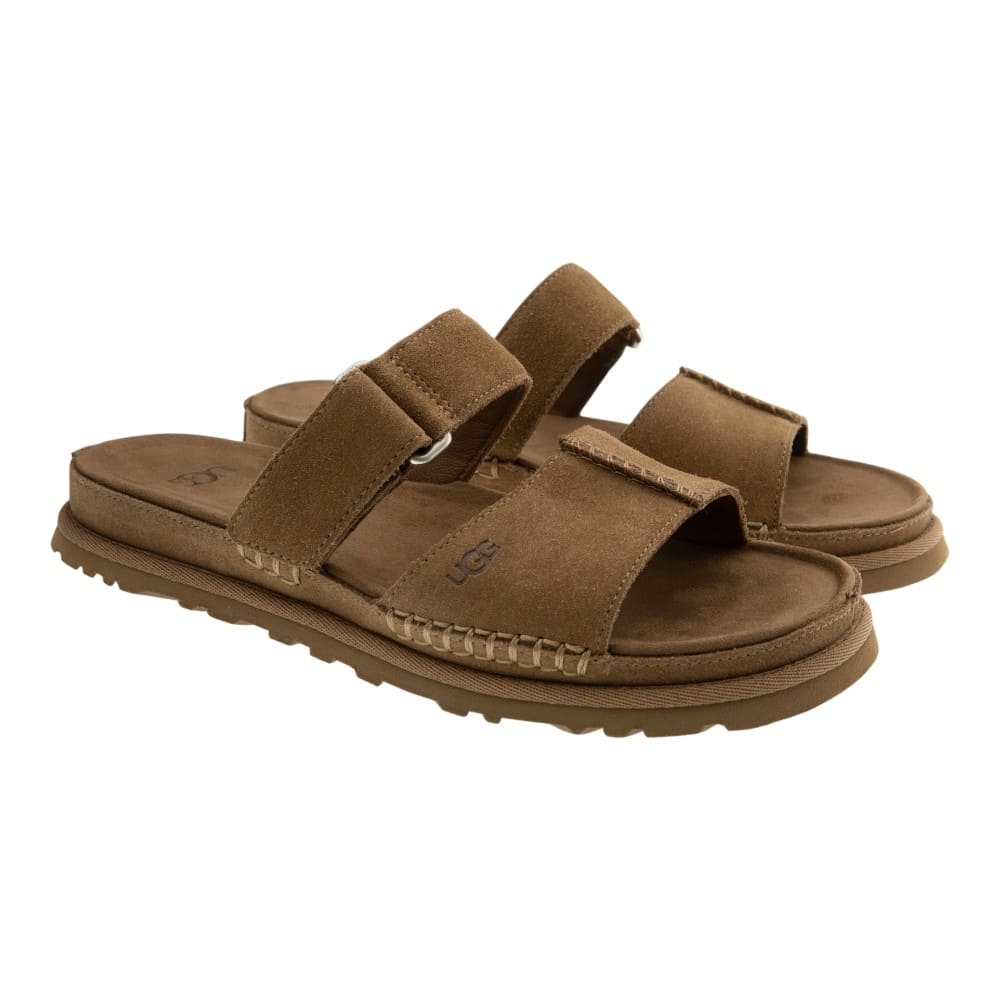 Sandalias planas Ugg pala y velcro Goldengaze Slide
