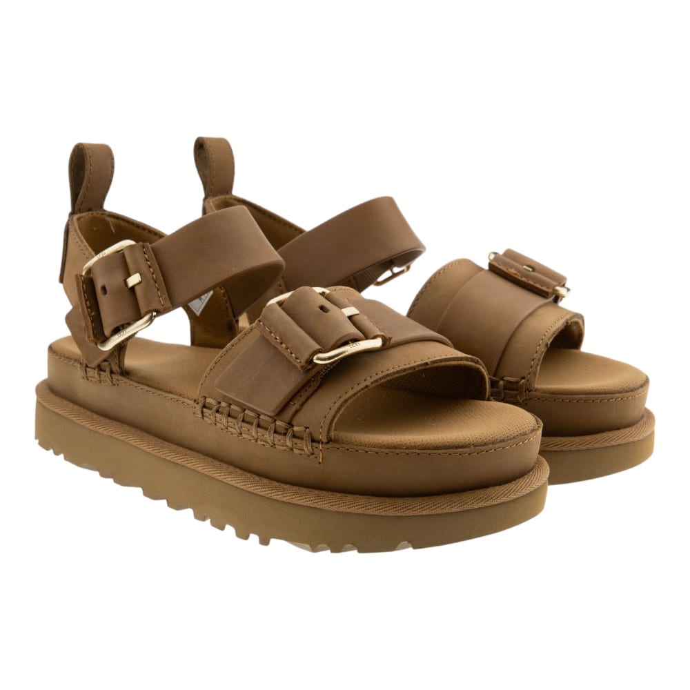 Sandalias mujer plataforma doble hebilla Ugg W GOLDENSTAR VI