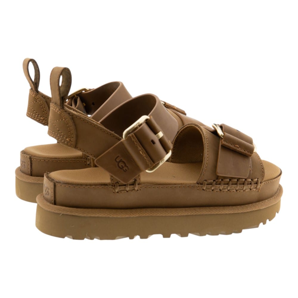 Sandalias mujer plataforma Ugg negras – Estilo y comodidad elevada foto 4